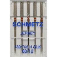 Schmetz ballpoint Jersey sewing machine needles size 80/12